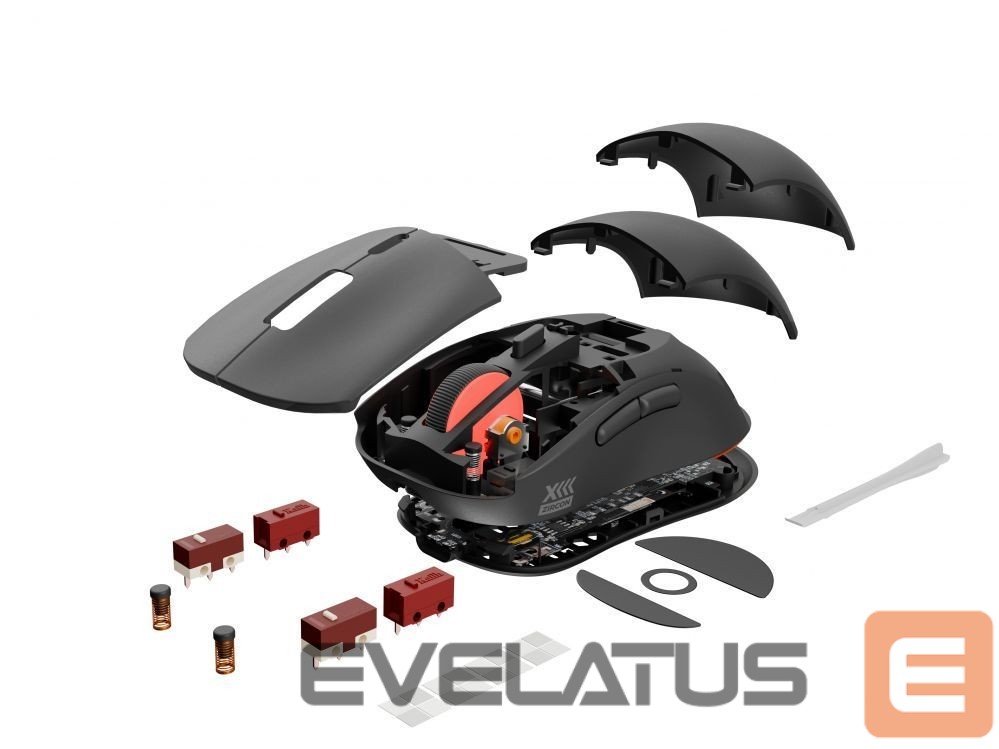 Computer mouse Genesis Zircon XIII Custom | Wireless | Gaming Mouse | 2.4 GHz, USB | Black