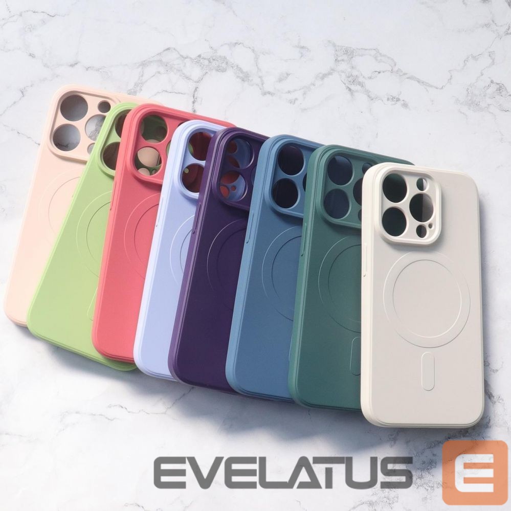 Other goods Hurtel MagSafe compatible silicone case for iPhone 15 Pro Silicone Case - navy blue