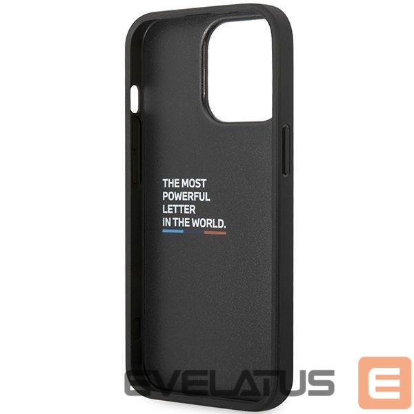 Back panel cover BMW BMW Bi Pattern Case for iPhone 14 Pro 6.1" - Black