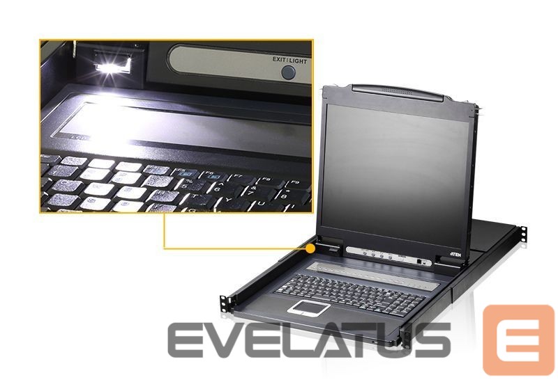 Server - Other Accessories Aten CL1308N-ATA-AG 8-Port PS/2-USB VGA 19" LCD KVM Switch