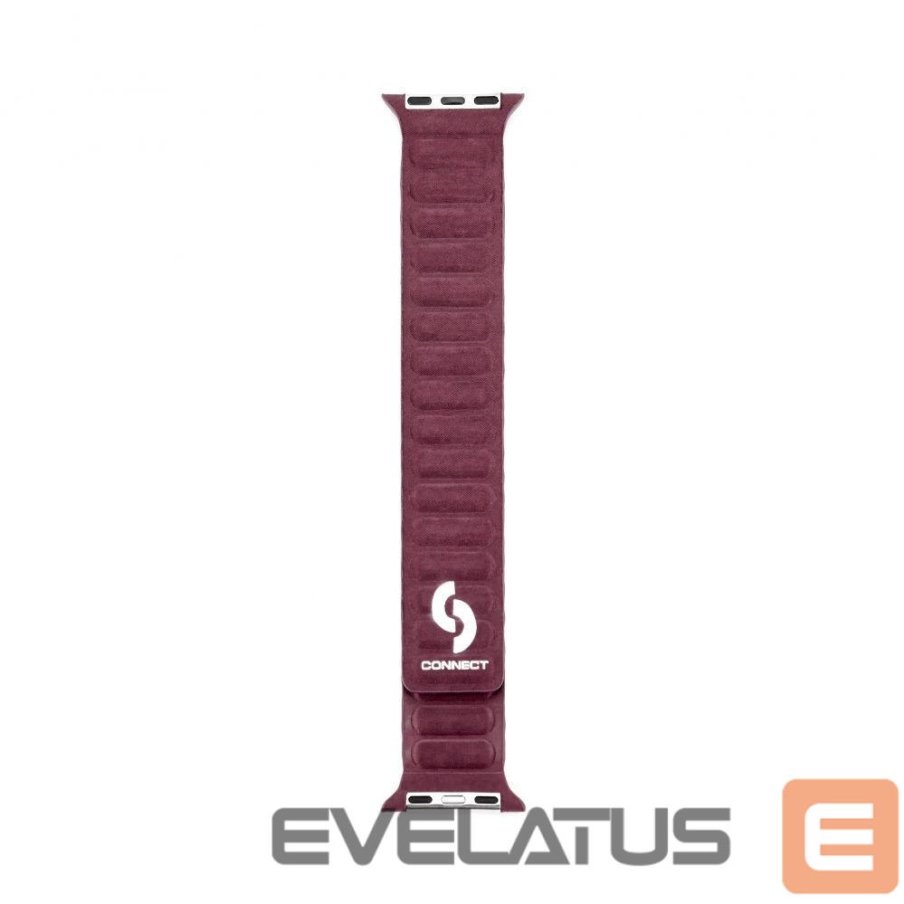 Strap Connect Watch 38/40/41mm Fine woven twill magnetic chain Watch Straps Plum