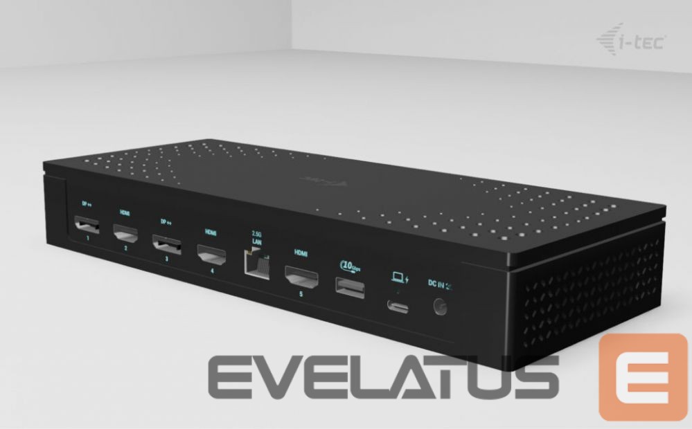 Computer accessories I-TEC I-TEC Universal 5x 4K Display DS+PD 100W
