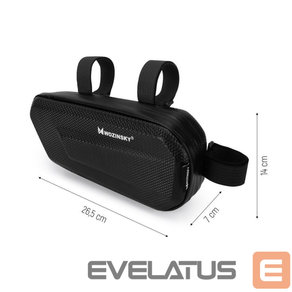 Bicycle accessory Wozinsky Wozinsky Bicycle Frame Bag 1.5L Black (WBB10BK)