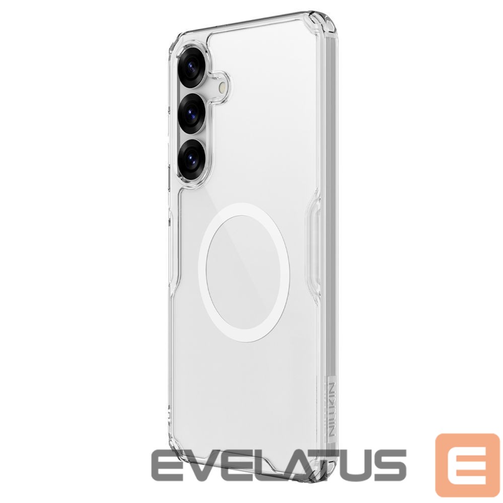 Back panel cover Nillkin Nillkin Nature TPU Pro Magnetic Case with MagSafe for Samsung S25 - White