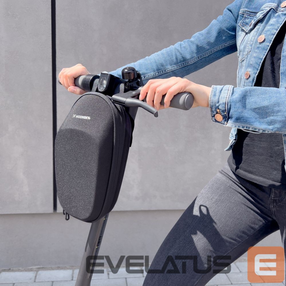 Bicycle accessory Wozinsky Wozinsky Waterproof Scooter Handlebar Bag 4L Black (WSB1BK)