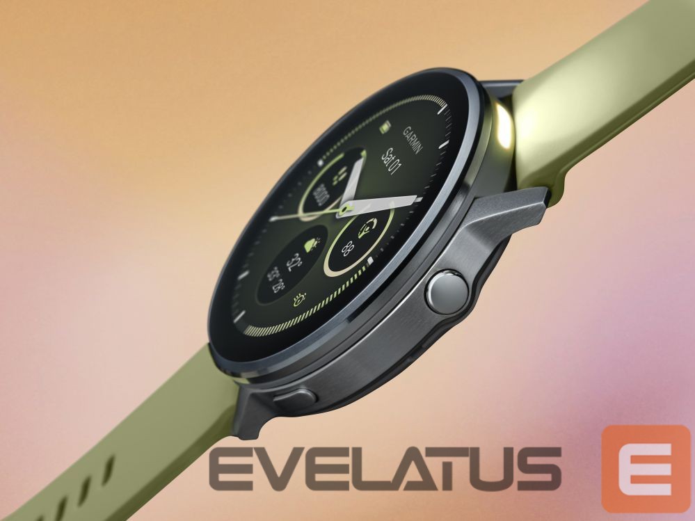 Smart watches Garmin Venu 4 - 45mm, Silver with Citron Silicone band sports watch