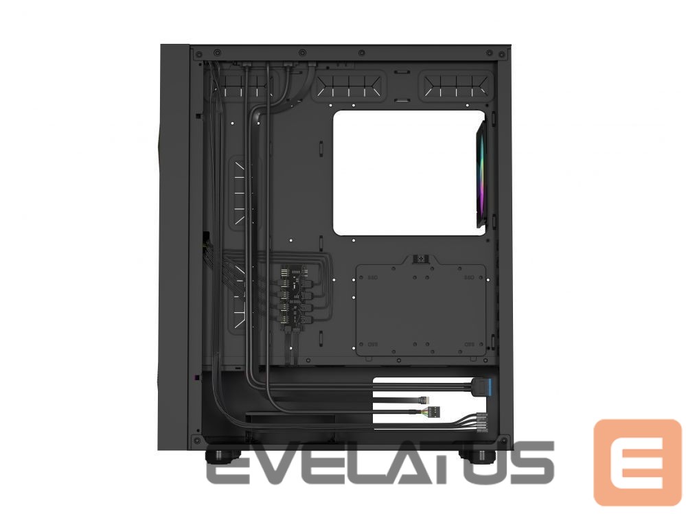 Computer components Natec NATEC Genesis PC Case Diaxid 605 black