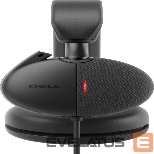 Wired headphones Dell Pro Wired On-Ear Headset WH5024 Built-in microphone ANC USB Type-A Black
