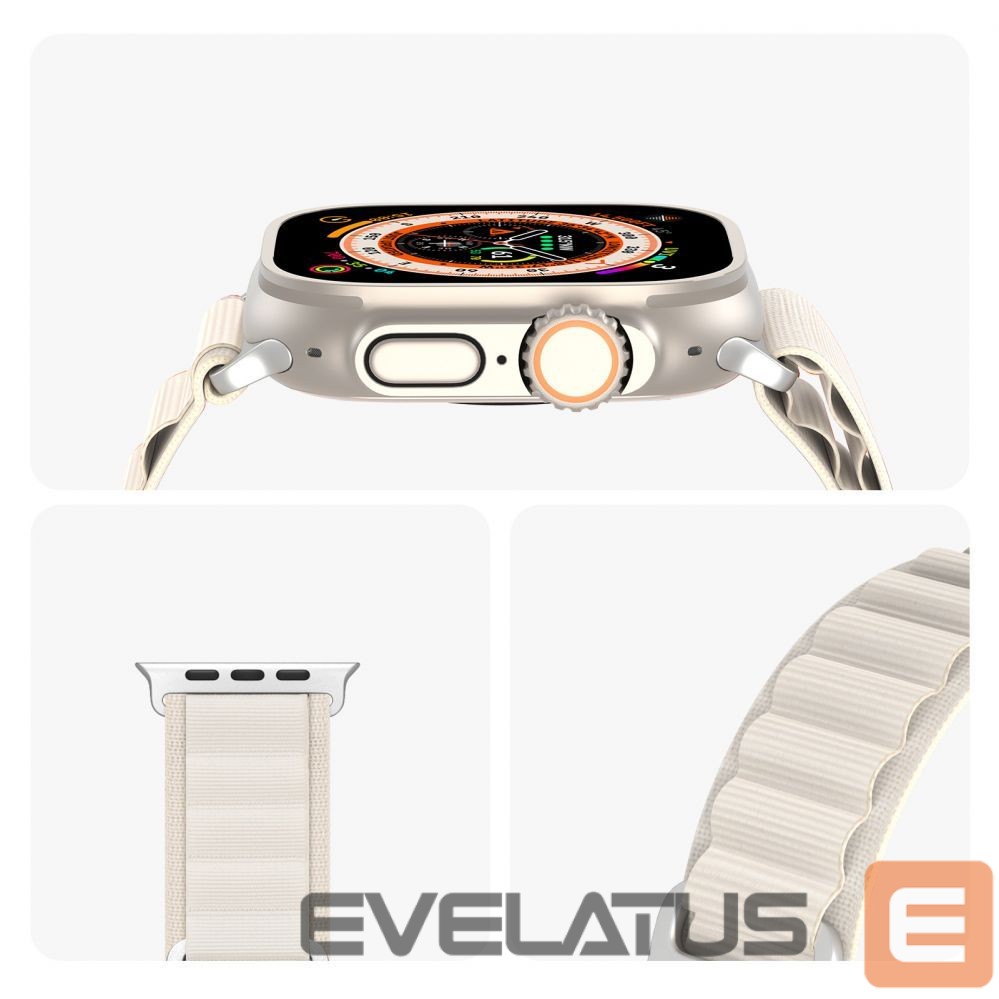 Strap Dux Ducis Sport Buckle Strap for Apple Watch 38/40/41/42MM Starlight