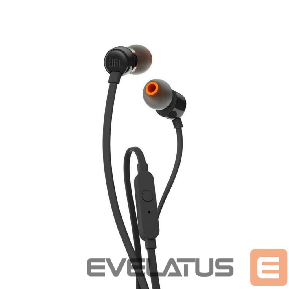 Wired headphones JBL JBL Tune 110 in-ear headphones with 3.5mm mini jack and remote control - black