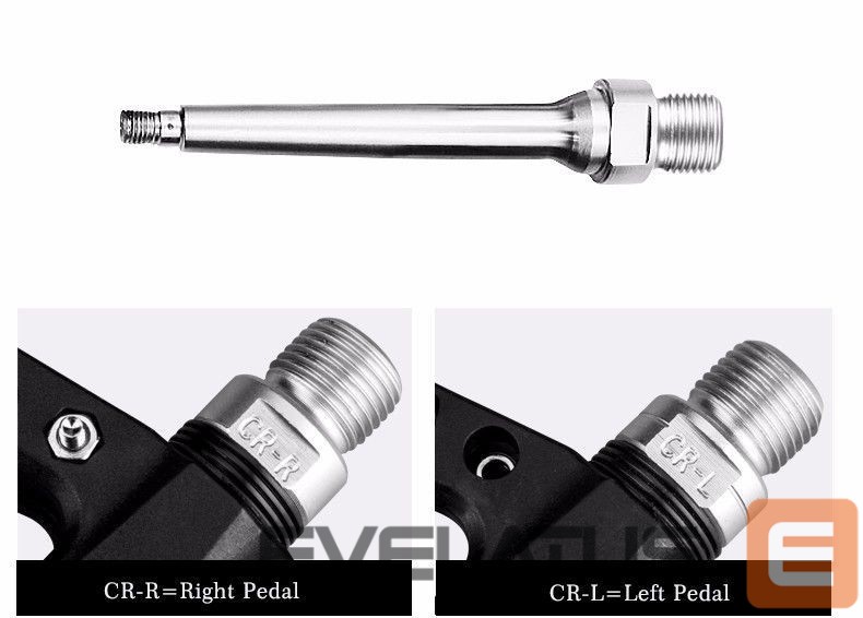 Bicycle accessory Rockbros Rockbros 2017-12CBK Nylon Bicycle Pedal Set - Black