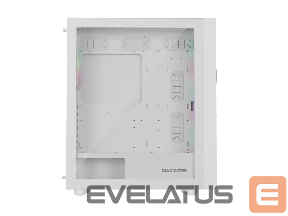 Computer components Natec NATEC Genesis PC Case Diaxid 605 white