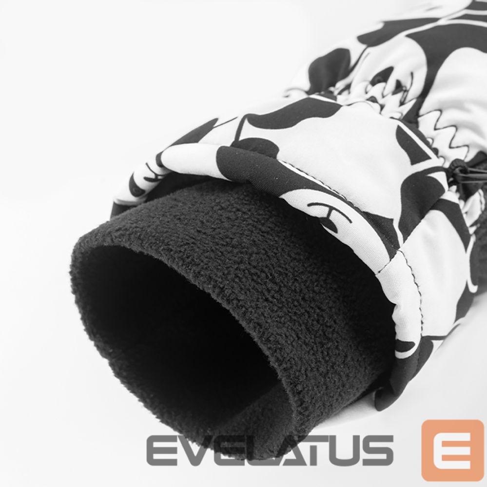 The others Qunature Qunature Panda Heat Transfer Ski Gloves Kids Size S - Black/White