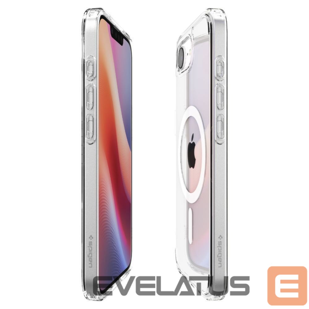 Back panel cover Spigen Spigen Ultra Hybrid MagSafe iPhone 16e Case - Clear