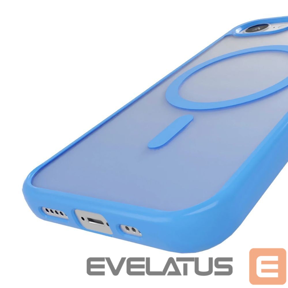 Back panel cover Puro Puro Cover in TPU "GRADIENT" with Magsafe and gradient effect for iPhone 16E, blue