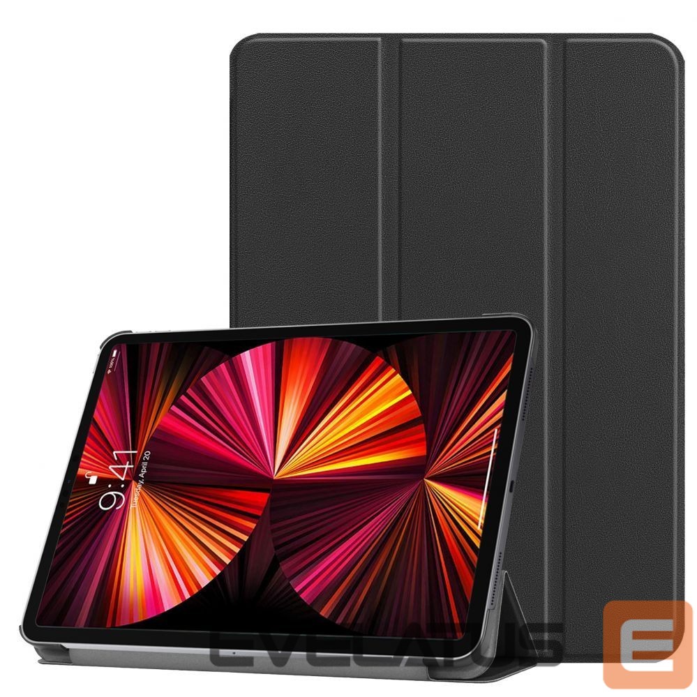 Book case iLike IdeaTab M10 Plus 10.3 3rd Gen X606 Tri-Fold Eco-Leather Stand Case Black