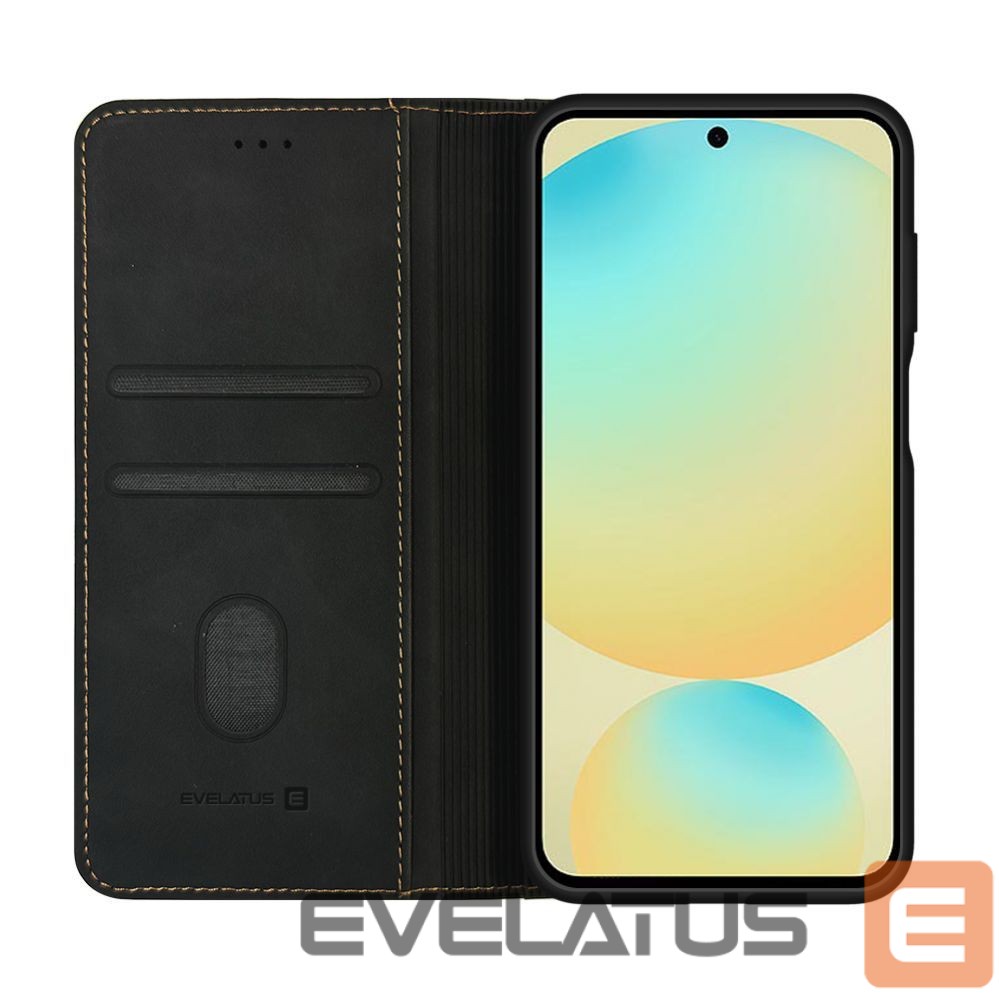 Book case Evelatus Samsung Galaxy S24 FE Book Case Black