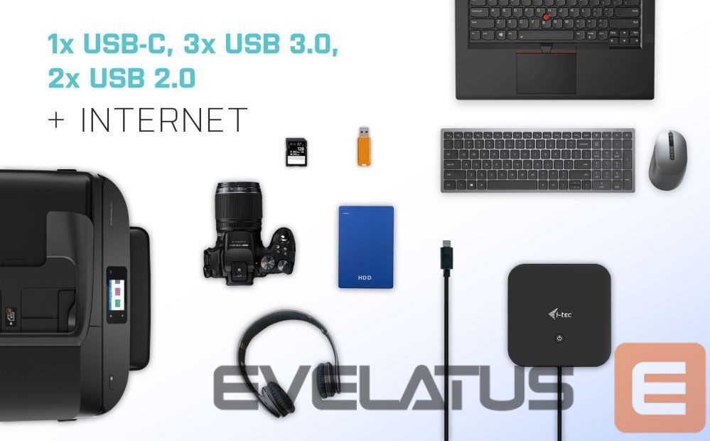 Computer accessories I-TEC I-TEC USB-C Dual Display Docking Station