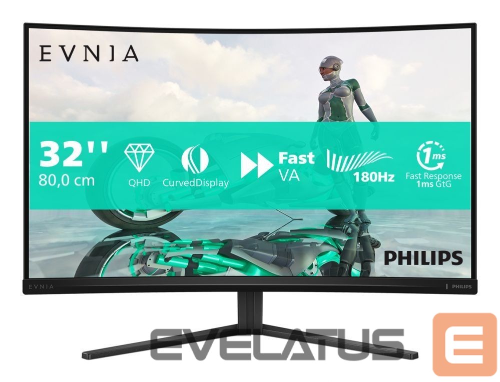 Monitors Mmd-monitors & displays PHILIPS 32M2C3500L/00 31.5inch VA QHD