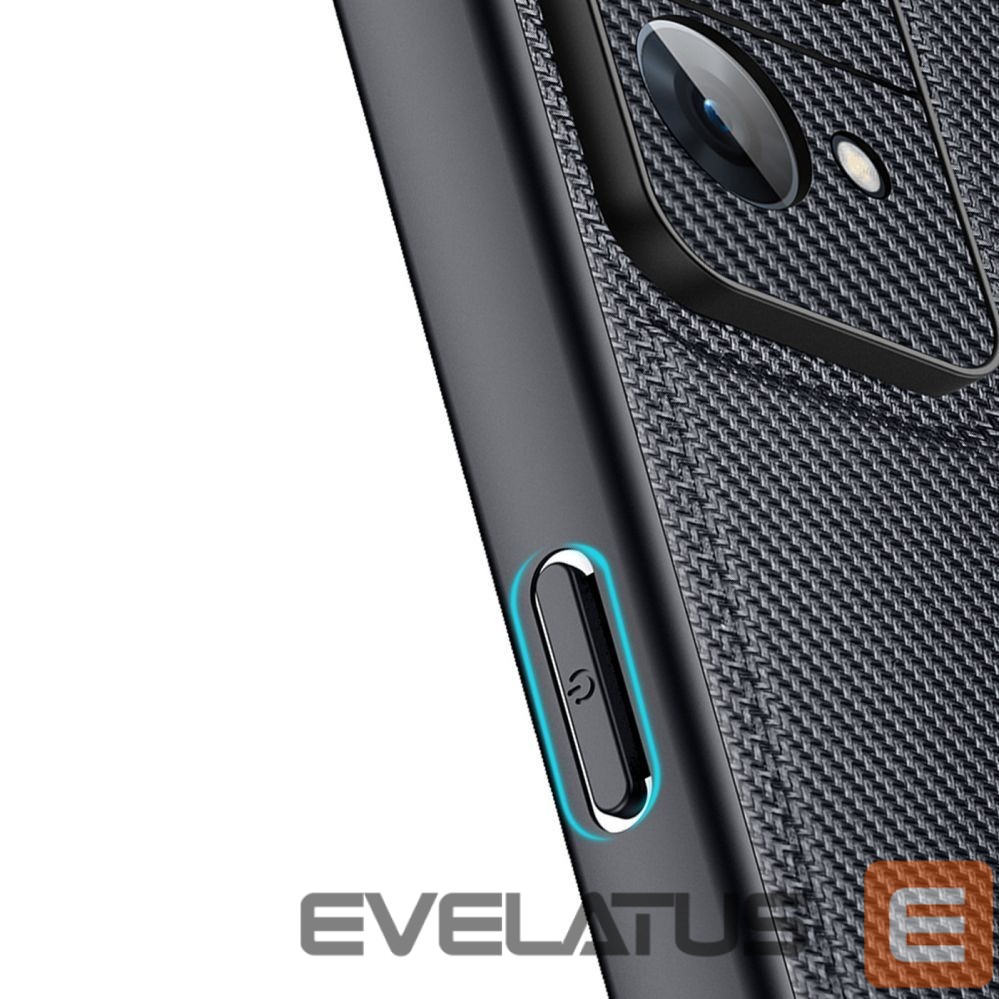 Back panel cover Dux Ducis Dux Ducis Fino case cover covered with nylon material Oppo Reno7 Pro 5G black