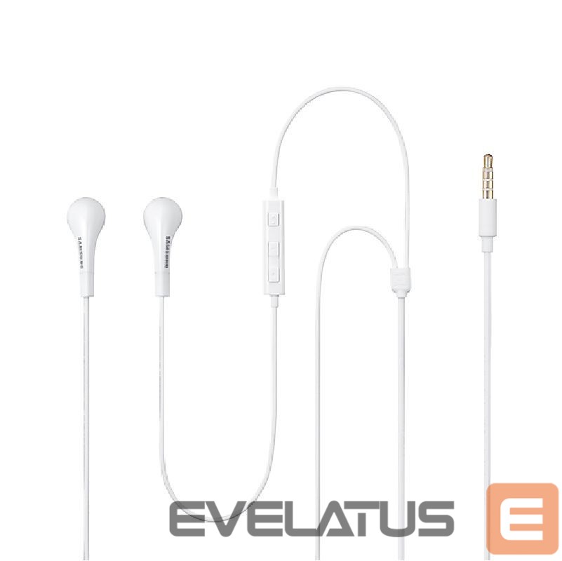 Wired headphones Samsung EHS64AVFWE with volume regulator Bulk White