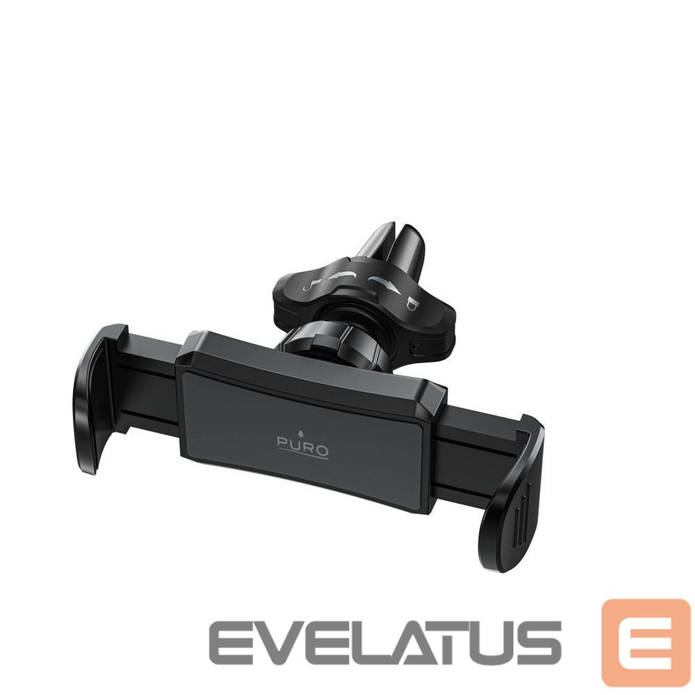Auto holder Puro Elektrik Puro Spring 2 Smartphone Holder for Air Vent - Black
