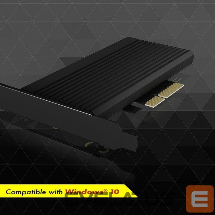 Converter Raidsonic Converter for 1x HDD/SSD for PCIe x4 slot IB-PCI208-HS Black