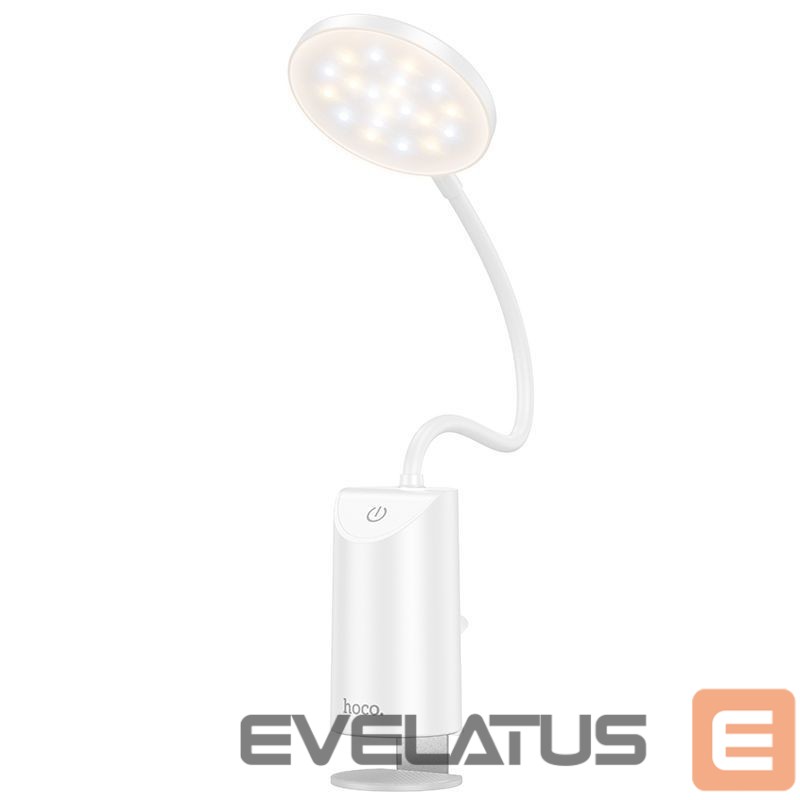 Desc lamp Hoco HX10 Clip table lamp White