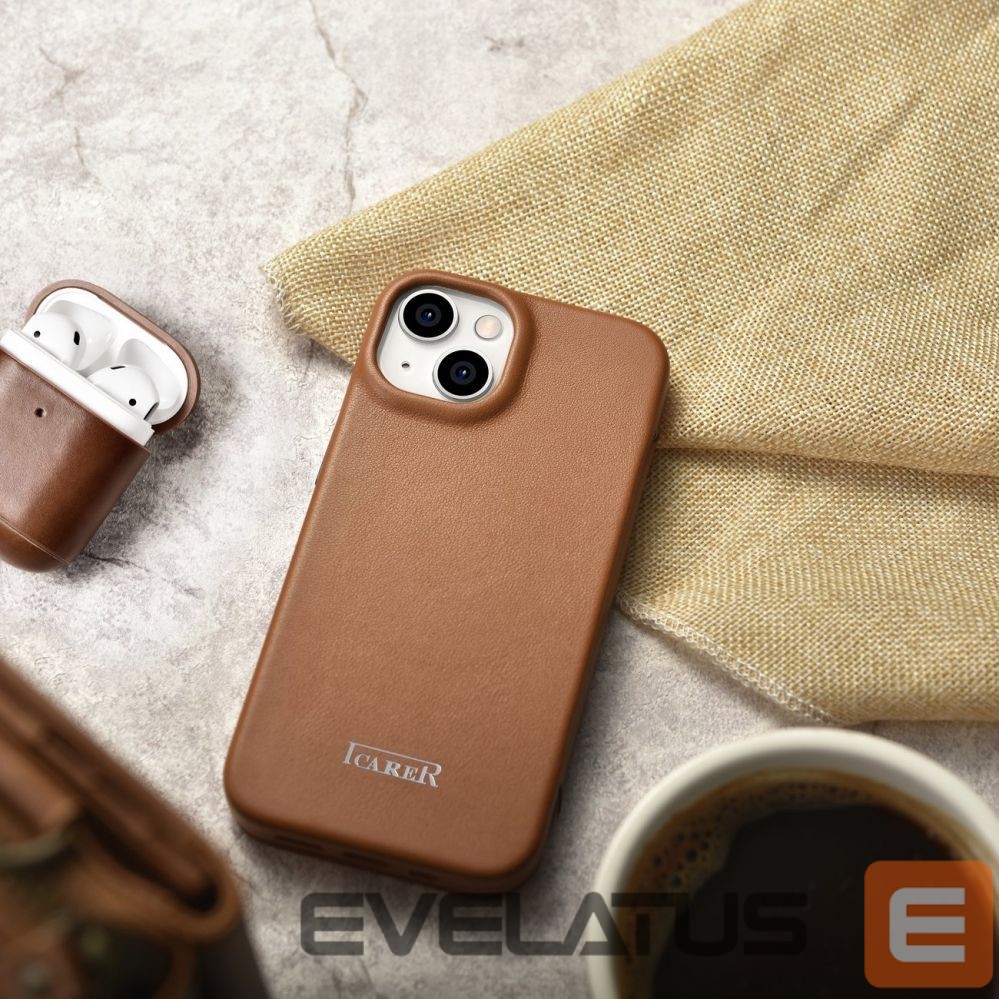 Back panel cover iCarer Brown
