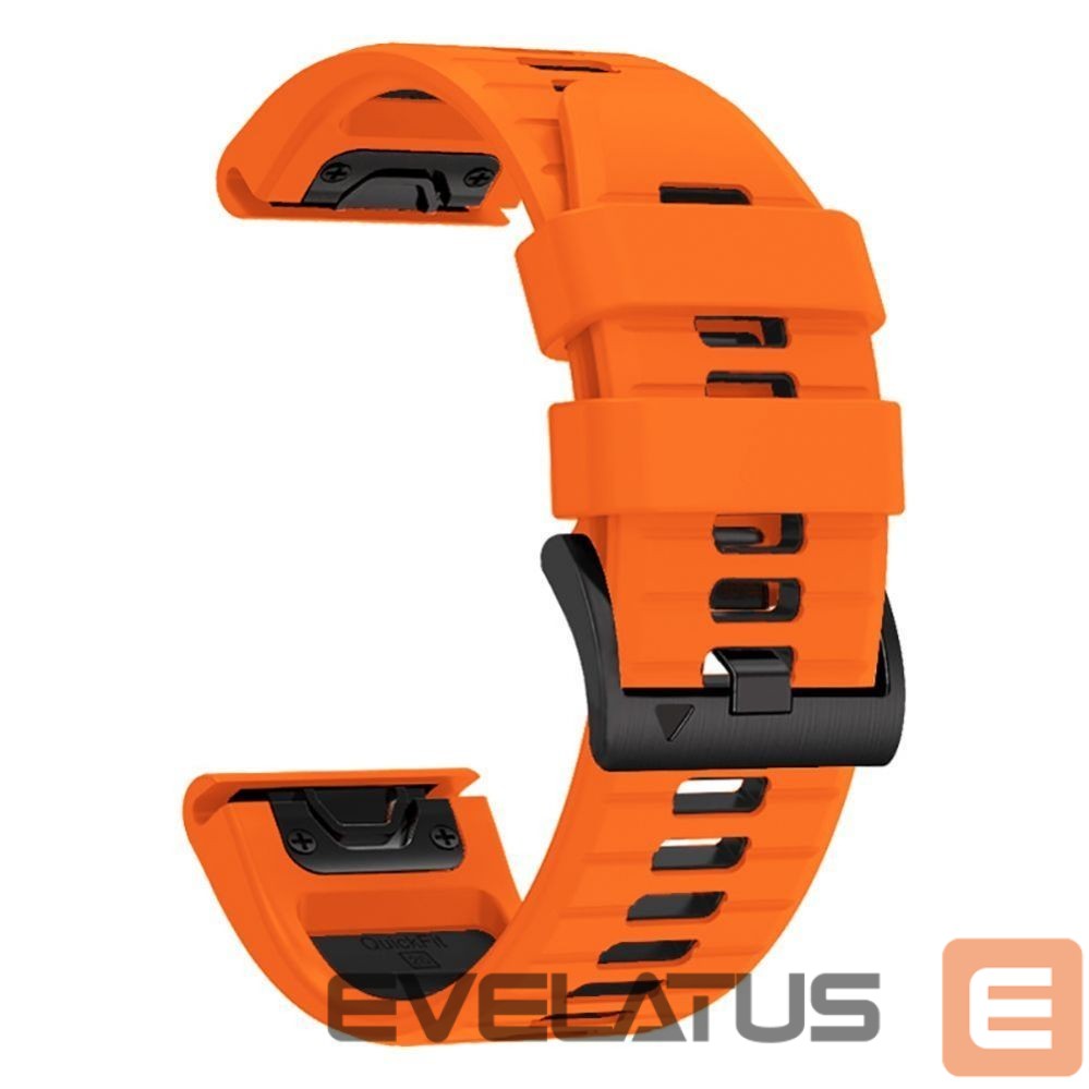 Strap Tech-Protect Tech-Protect IconBand Pro Strap for Garmin Fenix 3 / 5X / 3HR / 5X Plus / 6X / 6X Pro / 7X - Orange-Black
