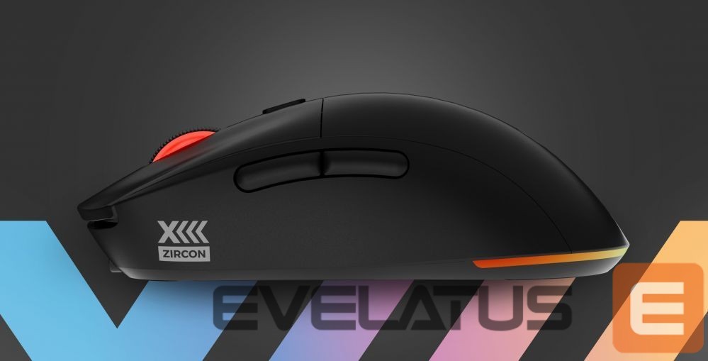 Computer mouse Genesis Zircon XIII Custom | Wireless | Gaming Mouse | 2.4 GHz, USB | Black