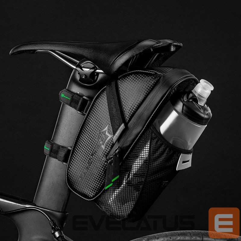 Bicycle accessory Rockbros Rockbros C7-1 waterproof bicycle bag with saddle mounting 1.5l - black