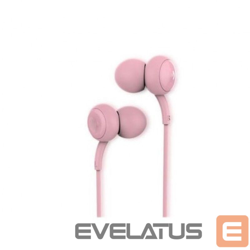 Wired headphones Remax Earphone RM-510 Universal 3,5mm Pink