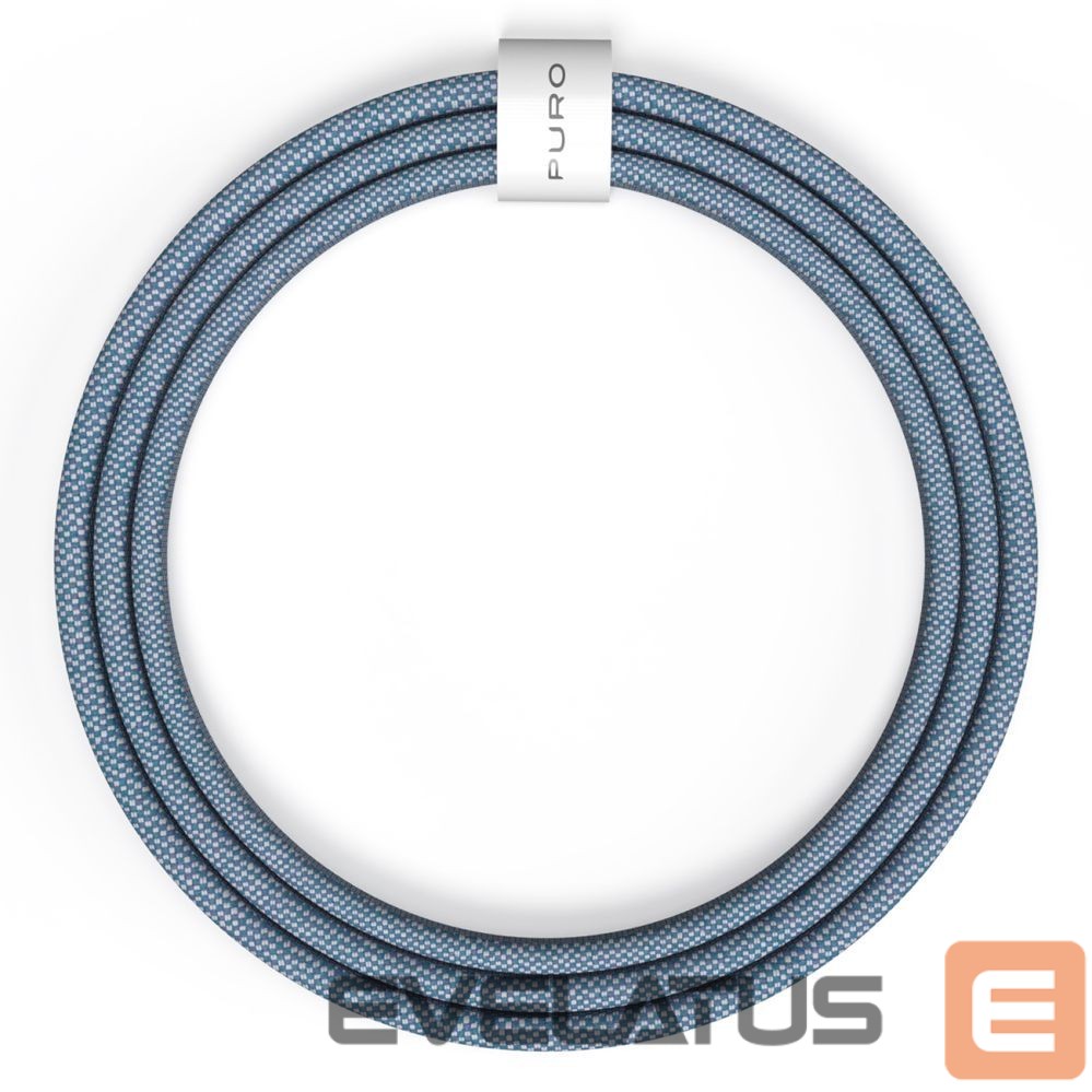 Cable Puro Elektrik Puro Fabrik 60W USB-C - USB-C Cable 1.5m - Blue