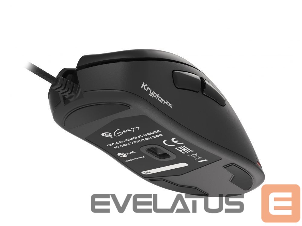 Computer mouse Genesis Gaming Mouse Krypton 200 Black