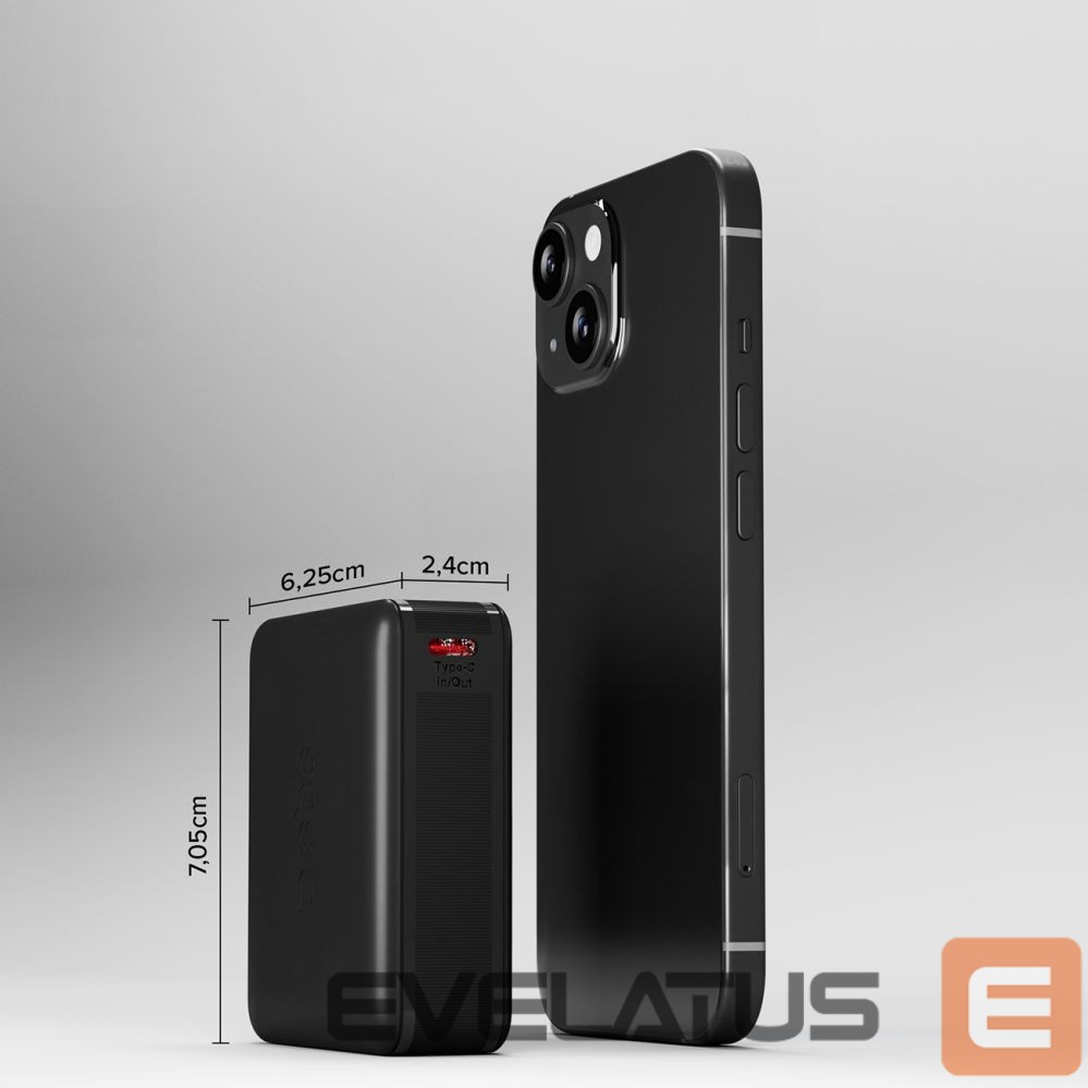 Power bank SBS Powerbank SBS TEBB10000HDPD20K 10000 mAh with Power Delivery - black