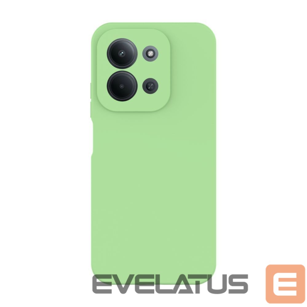 Back panel cover Evelatus Xiaomi Redmi 15C 4G/5G Premium Magnetic Soft Touch Silicone Case Mint Green