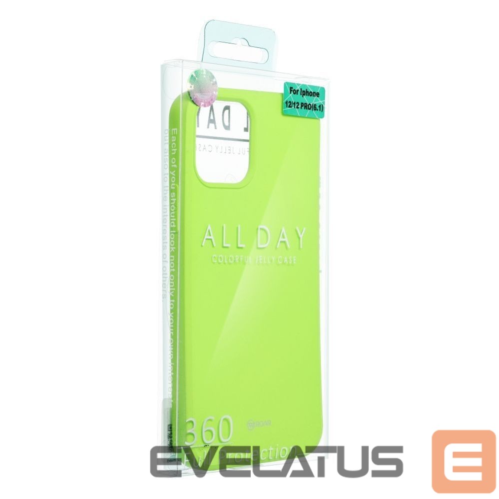 Back panel cover Roar - ROAR case ALL DAY COLORFUL JELLY for SAMSUNG A16 5G lime
