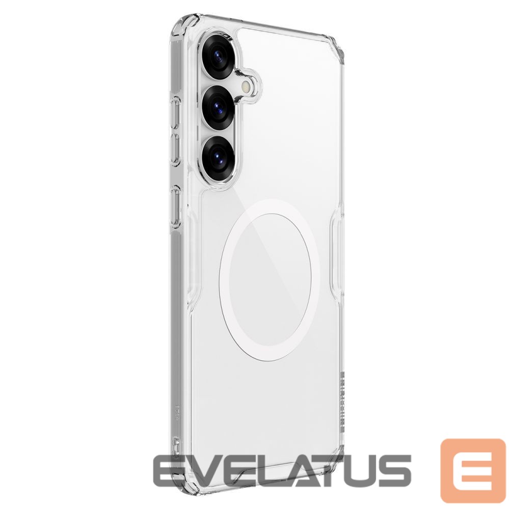 Back panel cover Nillkin Nillkin Nature TPU Pro Magnetic Case with MagSafe for Samsung S25 - White