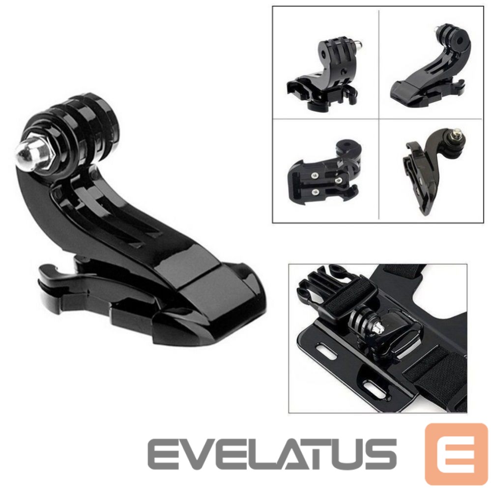 Camera accessory Hurtel Adjustable harness for a sports camera with a rotating tripod and a phone stand