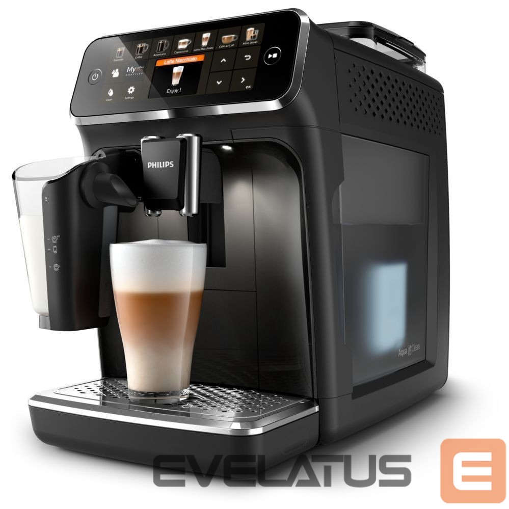 Other small household appliances Philips Espresso Machine | EP5441/50 | Pump pressure 15 bar | Built-in milk frother | Fully automatic | 1500 W | Black
