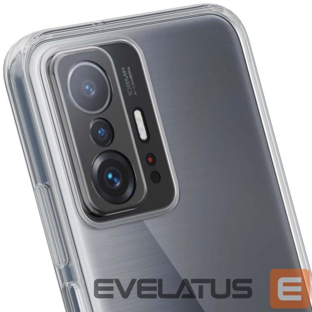 Back panel cover 3MK 3mk Clear Case for Xiaomi 11T / 11T Pro - transparent