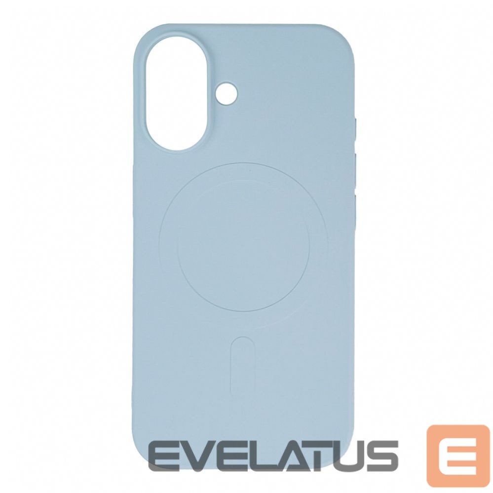 Back panel cover Wozinsky Wozinsky Liquid Silicone Case MagSafe for Samsung Galaxy S24 FE - light blue