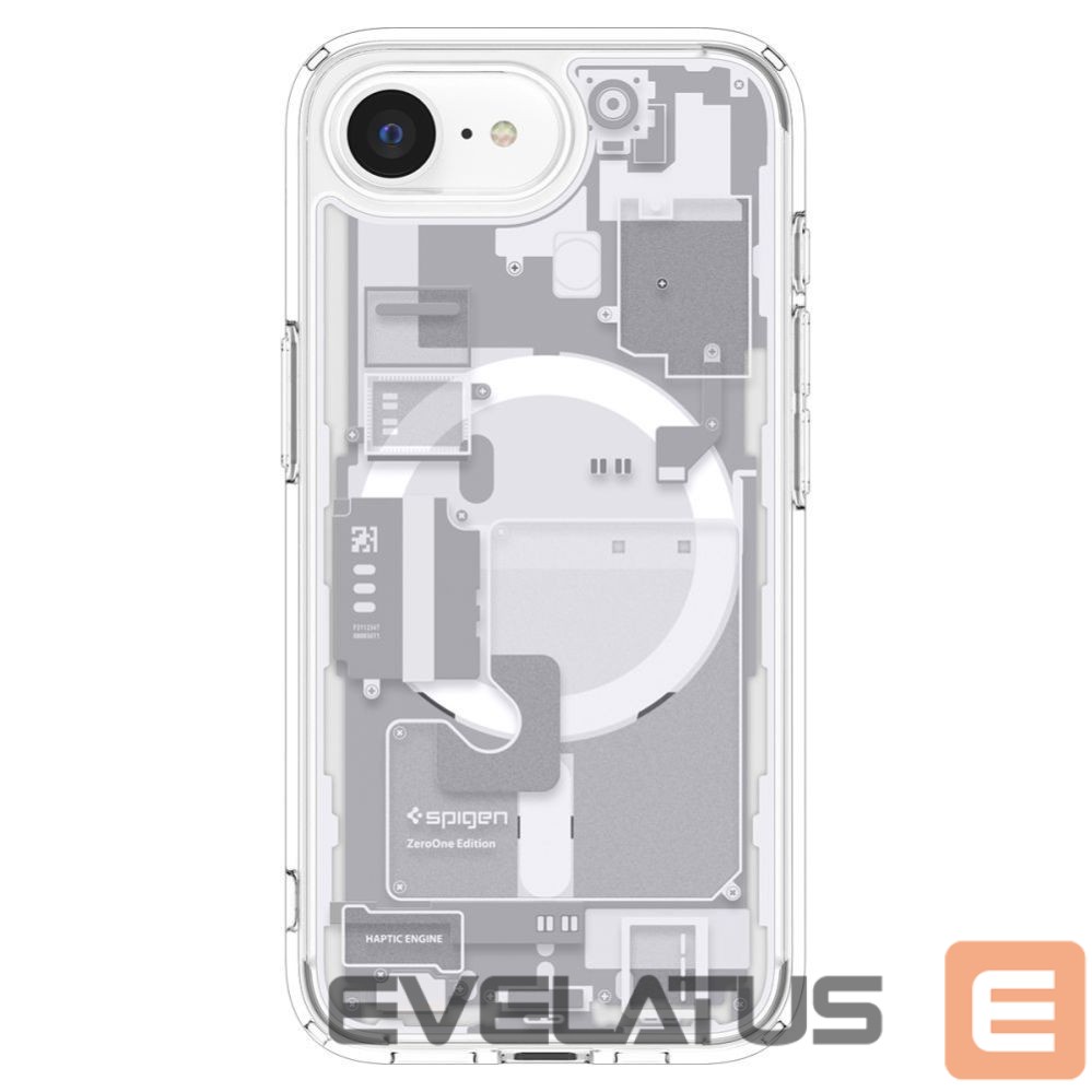Back panel cover Spigen Spigen Ultra Hybrid MagSafe Case for iPhone 16e Zero One - White
