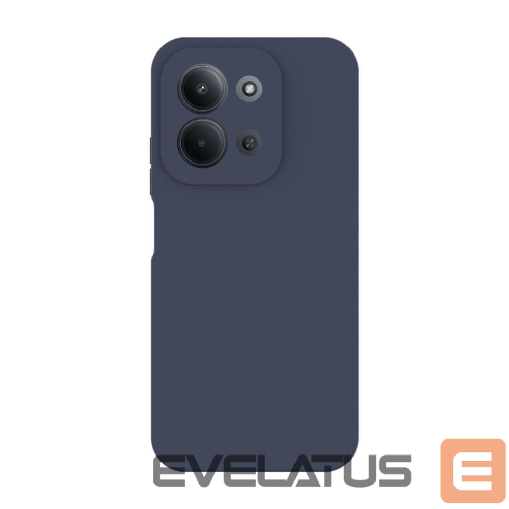 Back panel cover Evelatus Xiaomi Redmi 15C 4G/5G Premium Magnetic Soft Touch Silicone Case Dark Blue