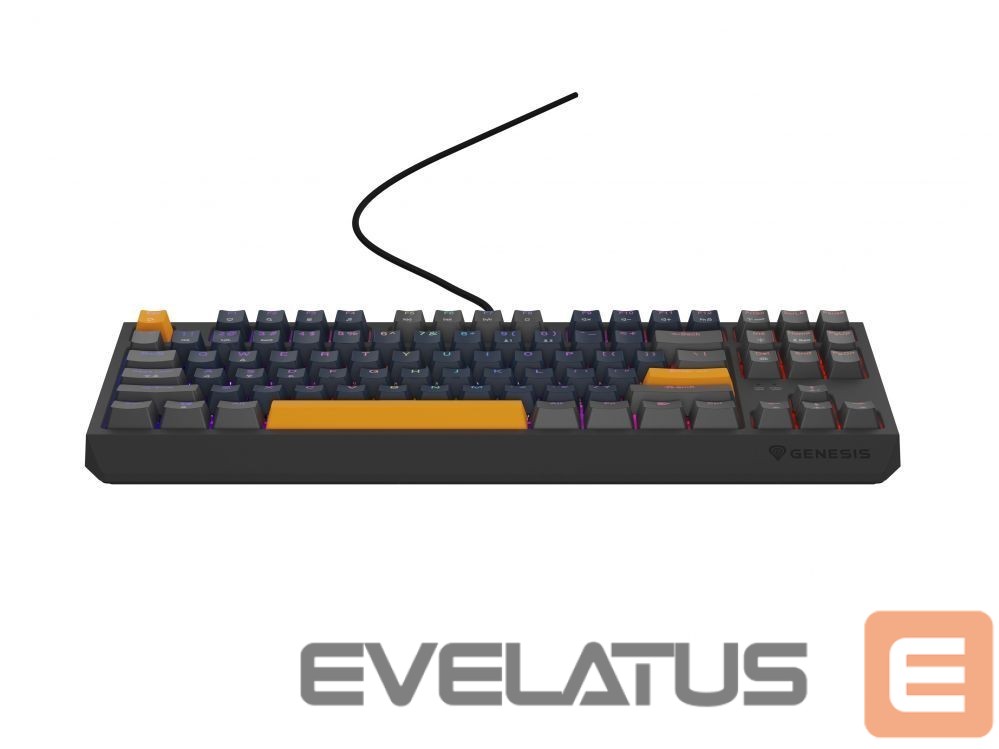 Computer keyboard Genesis THOR 230 | Mechanical Gaming Keyboard | Wired | US | Naval Blue Positive | USB Type-A | Outemu Panda