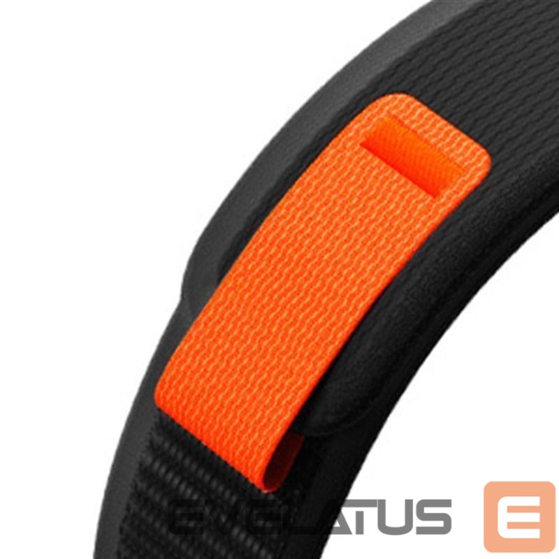 Strap Tech-Protect Tech-Protect Nylon Strap for Garmin Fenix 5 / 6 / 6 Pro / 7 - Black/Orange