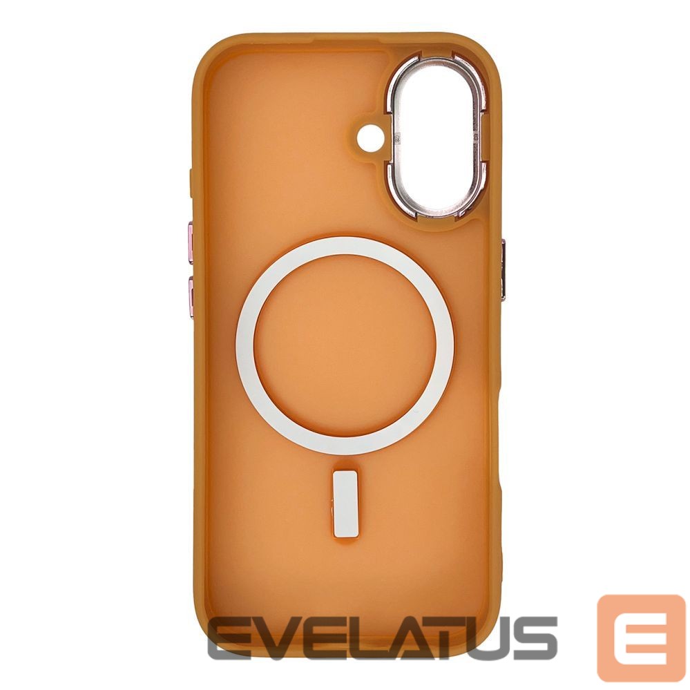 Back panel cover Wozinsky Wozinsky Fashion Case MagSafe for Samsung Galaxy S25 - orange