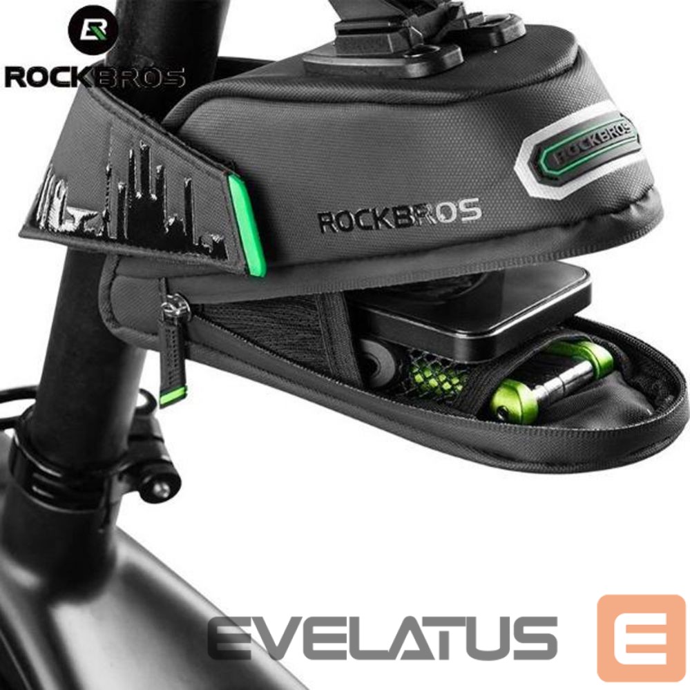 Bicycle accessory Rockbros Rockbros C27-1 bicycle bag under the saddle - black