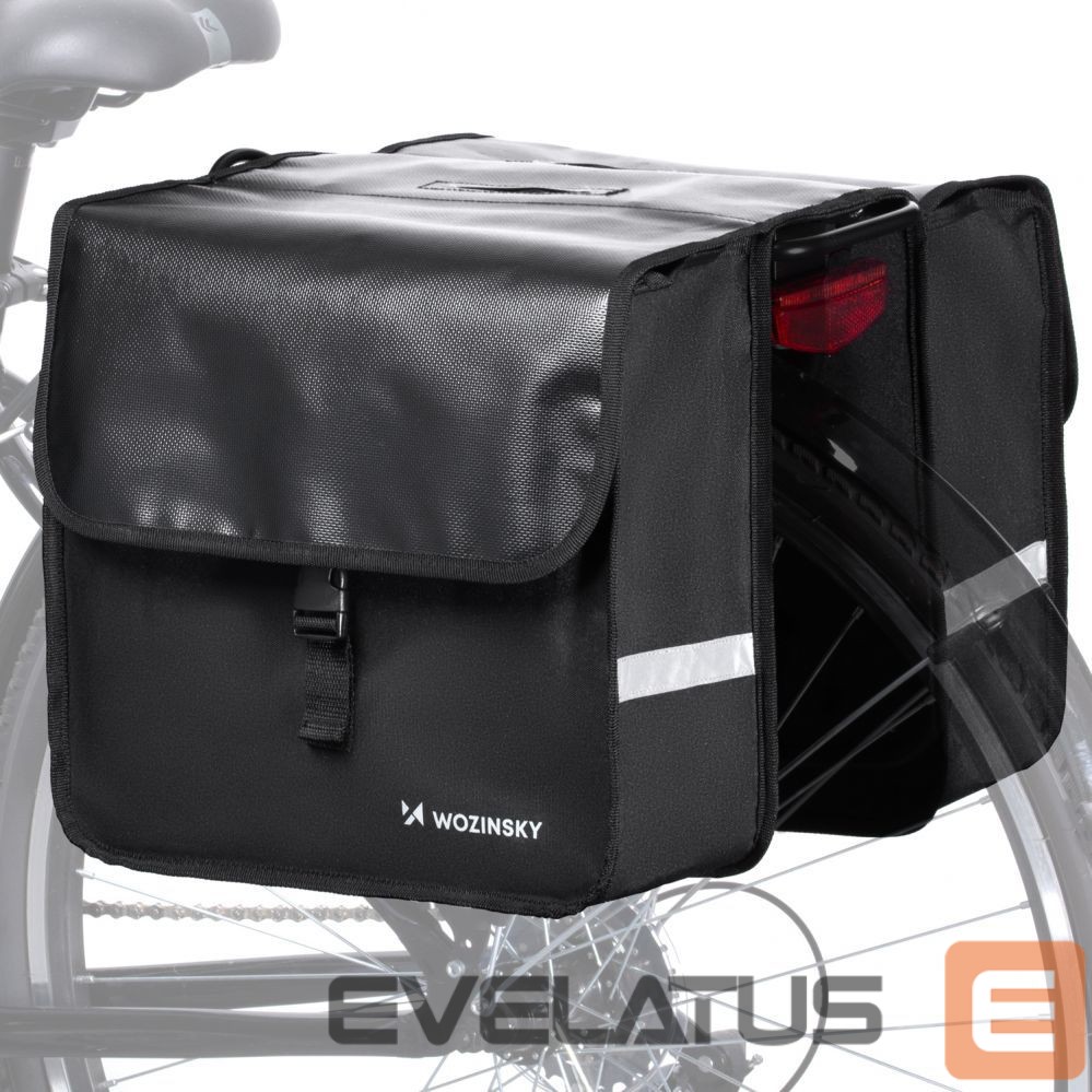 Bicycle accessory Wozinsky Wozinsky Double Bike Pannier for Trunk 28L Black (WBB34BK)